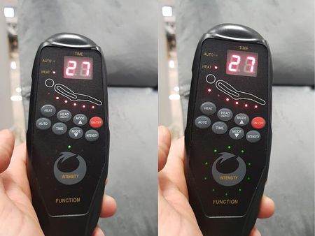 Signal Meble Fotel Z Funkcją Masażu Neptun M Velvet Granatowy 11691 - zdjęcie 6