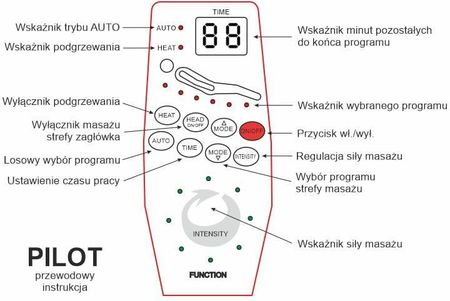 Signal Meble Fotel Z Funkcją Masażu Neptun M Velvet Granatowy 11691 - zdjęcie 4