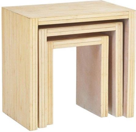 Bigbuy Home Stolik 60X40 5X58Cm Naturalny 64588438