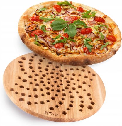 Froster Pizza Aerator Deska Na Pizzę Drewniania Okrągła