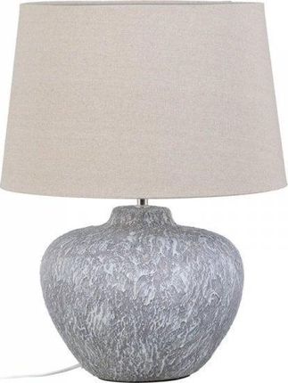 Bigbuy Home Lampa Stołowa Ceramika Szary 40 X 55 Cm (S8802391)