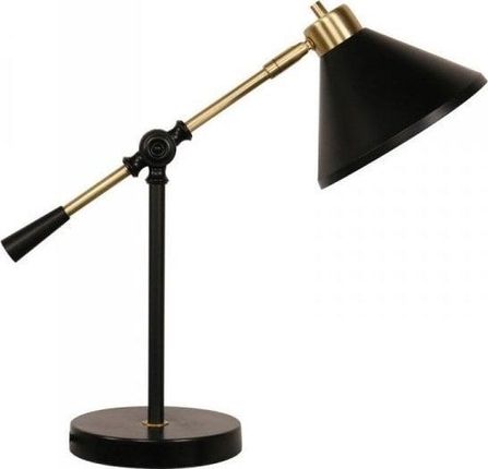 Dkd Home Decor Lampa Stołowa Czarny Złoty Metal (17,7 X 38 40,6 Cm) 44 (S3040044)