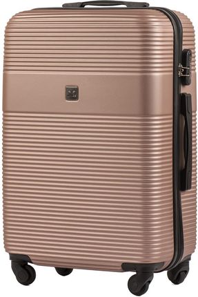 Walizka średnia Wings ABS Finch 24" (ROSE GOLD, 24") OFERTA SPECJALNA BLACK WEEK