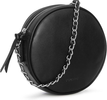 Okrągła torebka na ramię Valentini Adoro 356 czarna