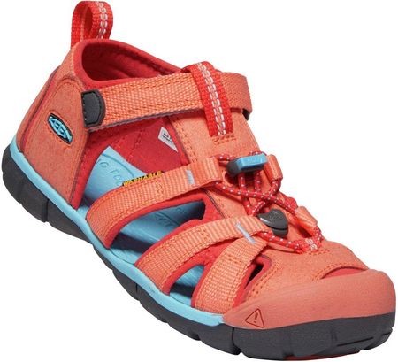 Buty sandały sportowe dziecięce Keen Seacamp II CNX Poppy Red 2021