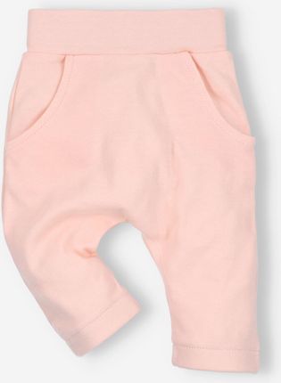 Spodnie niemowlęce BICYCLE z bawełny organicznej dla dziewczynki