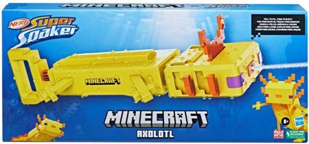 Hasbro Nerf Super Soaker Minecraft Axolotl F7601