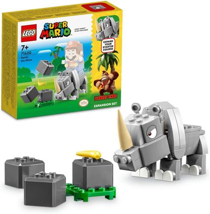 LEGO Super Mario 71420 Nosorożec Rambi — zestaw rozszerzający