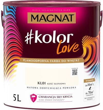 Magnat #kolorLove KL01 Kość Słoniowa 5L