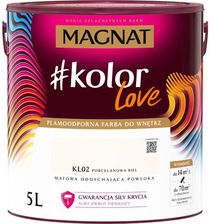 Zdjęcie Magnat #kolorLove KL02 Porcelanowa Biel 5L - Nekla