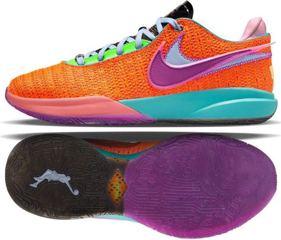 Nike LeBron XX『DJ5423-800』オレンジ/パープル/グリーン Buty Nike LeBron XX DJ5423 800 - Ceny i opinie - Ceneo.pl
