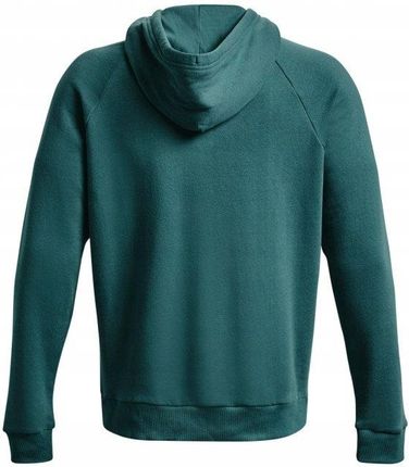 Bluza męska Under Armour Rival Fleece Big Logo HD zielona 1357093 722 - zdjęcie 2