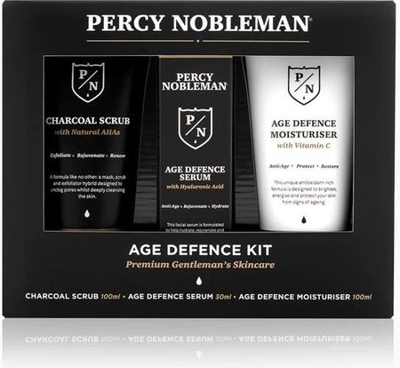 Percy Nobleman Age Defence Kit Zestaw Do Pielęgnacji Twarzy Dla Mężczyzn