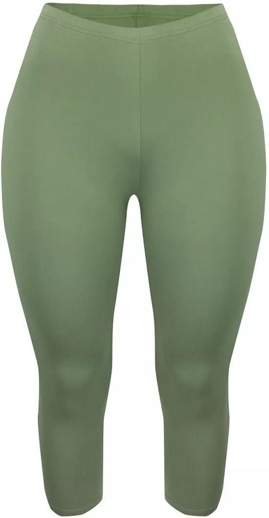 agrafka-klasyczne-legginsy-bezszwowe-3-4-plus-size-khaki-ceny-i