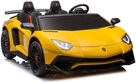 Lean Cars Auto Na Akumulator Lamborghini Xxl A8803 Żółte 24V