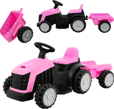 Coil Traktor Na Akumulator Różowy
