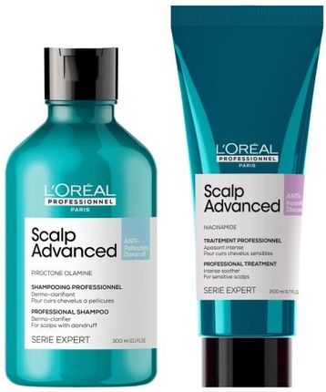 L'Oréal Professionnel L'Oréal Scalp Advanced Przeciwłupieżowy Szampon I Krem Do Skóry Głowy Włosów