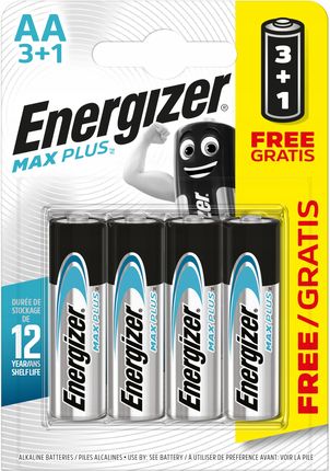 Energizer 4X Bateria Max Plus Lr6 Aa 1,5V