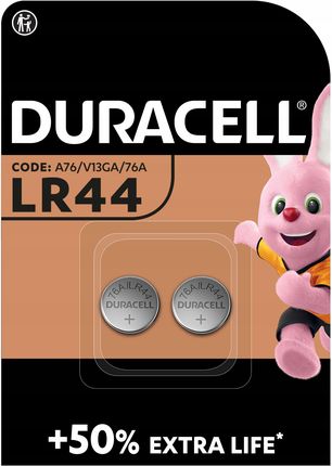 Duracell 2X Baterie Alkaliczne Lr44 1.5V
