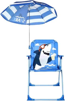 Rekin Krzesło Krzesełko Z Parasolem Leżak Dzieci