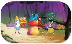 Magnetyczna pokrywa do tacki do jointów V-SYNDICATE wzór ALICE MUSHROOM DUŻA