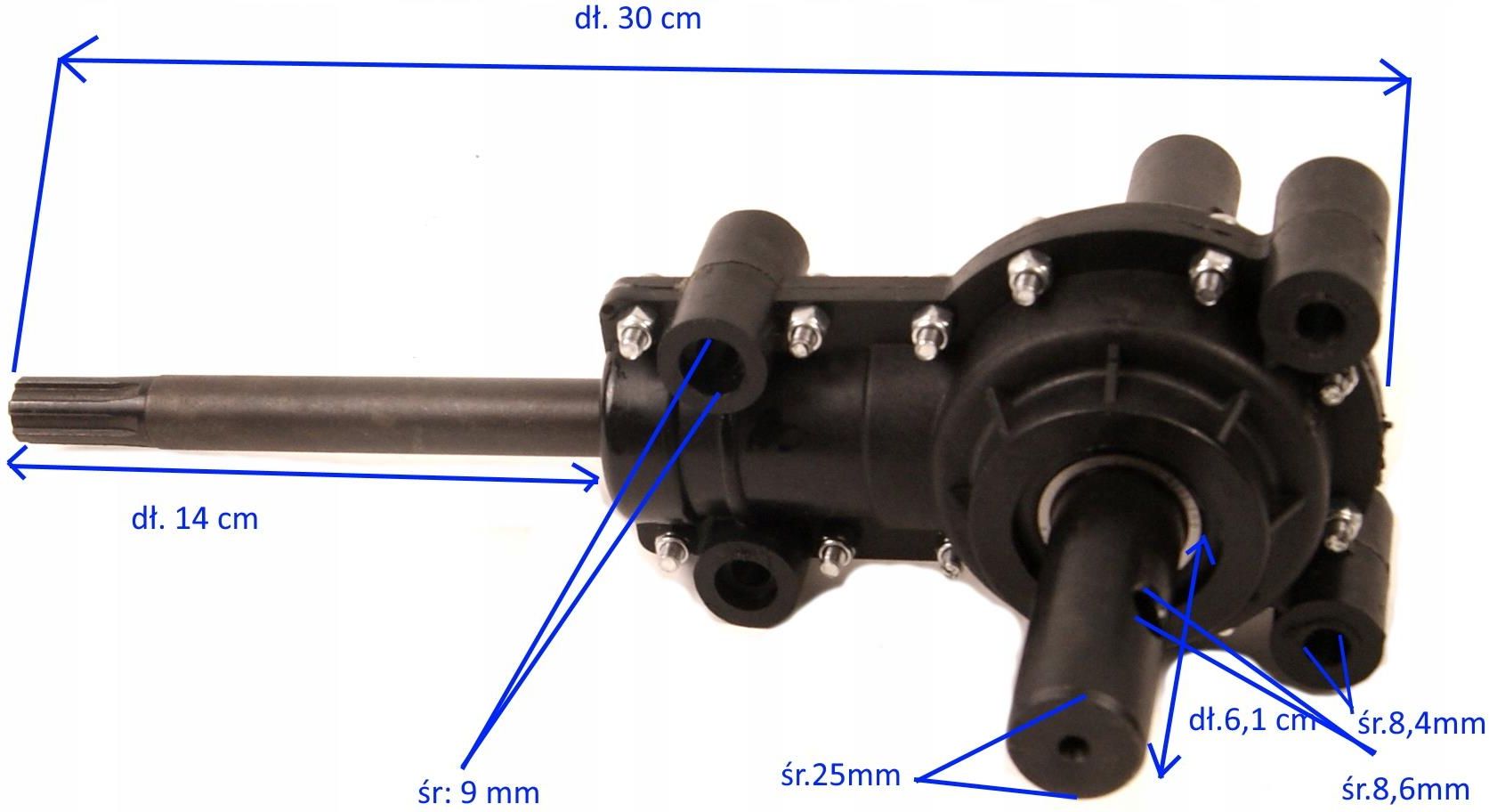Krysiak Przekładnia Szczotki Zamiatarki Handy Sweep 600 - Ceny i