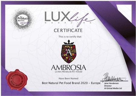 Ambrosia Świeży Indyk I Kurczak Karma Sucha Dla Kota 1,5Kg - zdjęcie 4