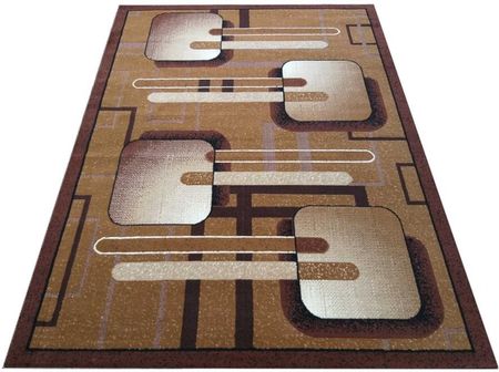 Klasyczny dywan PP new 00.16 brown [DP] 400x500 do salonu