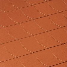 Zdjęcie Cedral Struktonit Krycie Niemieckie Struktura Łupka Czerwona Lewy 30x30 - Tychy