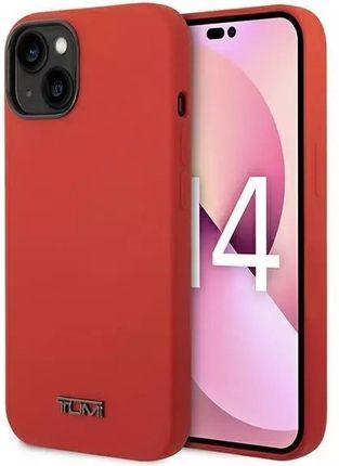 4Kom.Pl Etui Na Telefon Tumi Liquid Silicone Hardcase Do Iphone 14 Plus Czerwony/Red