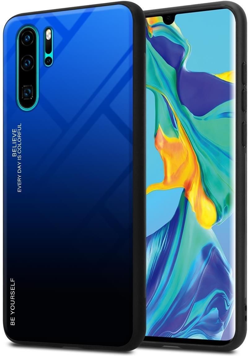 Cadorabo Custodia per Huawei P30 PRO in FROST BLU