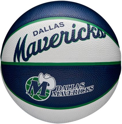 Wilson Dallas Mavericks Retro Mini Piłka Do Koszykówki