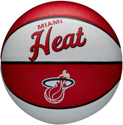 Wilson Miami Heat Retro Mini Piłka Do Koszykówki