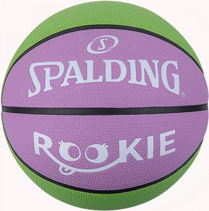 Piłka Do Koszykówki Spalding Rookie R.5 Zielono Różowa
