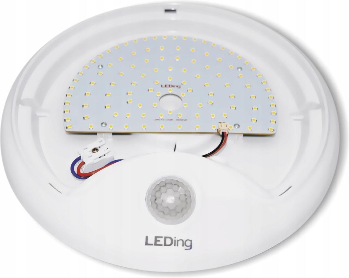 Leding Lampa Senso Led 10W Czuj. Ruchu Zm.+ Oś Stałe 1W ...