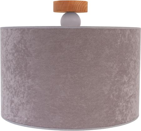 Hellux Lampa Wisząca Sufitowa Abażur Fi30 Kula Szara Led (3200112)