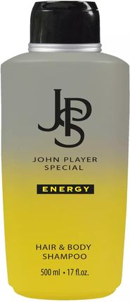 John Player Energy Szampon Do Włosów I Ciała 500 Ml