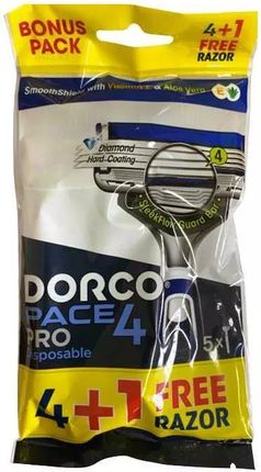 Dorco Pace Pro 4 Maszynka Do Golenia 4 +1 5 Szt