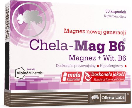 Olimp Chela-Mag B6 Mama 30 kaps. 