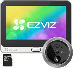 Zdjęcie Ezviz Kamera Ip Wizjer Dp2C + Karta 64Gb (463_Z32778) - Śrem
