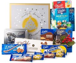 Kosz prezentowy Fabulosa Wyselekcjonowany zestaw świąteczny KS119 Fabulosa Premium Gold Wedlove