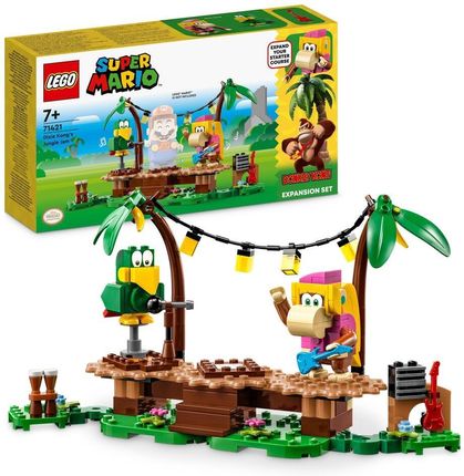 LEGO Super Mario 71421 Dżunglowy koncert Dixie Kong — zestaw rozszerzający