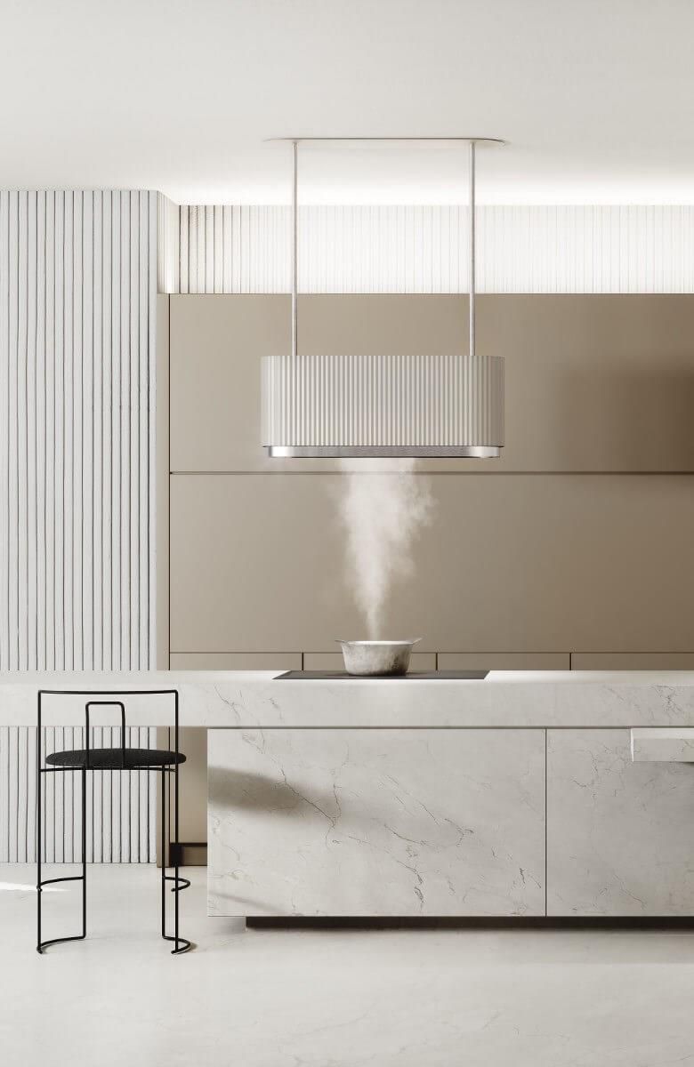 фото Витяжка декоративна Ciarko Mono W Ecru (CDW9001E)