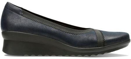 Clarks Caddell Dash Navy Synthetic 26132023