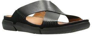 Clarks Trisand Cross Black Leather 26124031