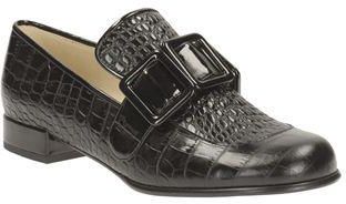 Clarks Orla Alice Black Croc 26113419