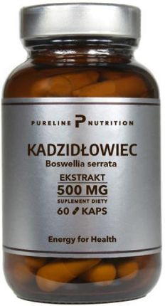 Kadzidłowiec ekstrakt 500mg - Pureline Nutrition,60 kapsułek