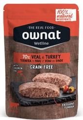 Ownat Cat Wetline Veal & Turkey 85g