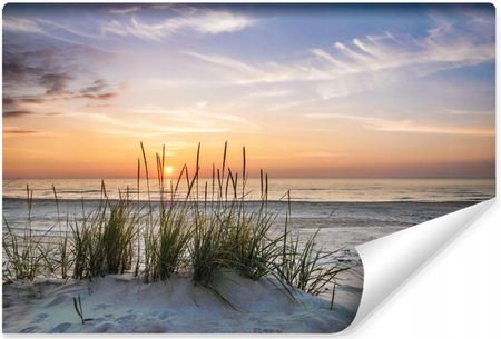 Muralo Plaża Morze Zachód Słońca 3D 300x210