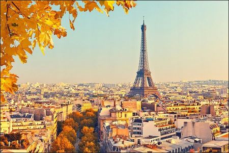 Muralo Na Wymiar Paryż Wieża Eiffla 3D 120x180